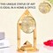 Vastu Pillar Pyramid and Shri Yantra with Magnifying Glass 3 Layer Shree Yantra Wish Pyramid for Good Luck Home Office Decor - Perfect for Meditation Spaces (8 x 4 Inch)